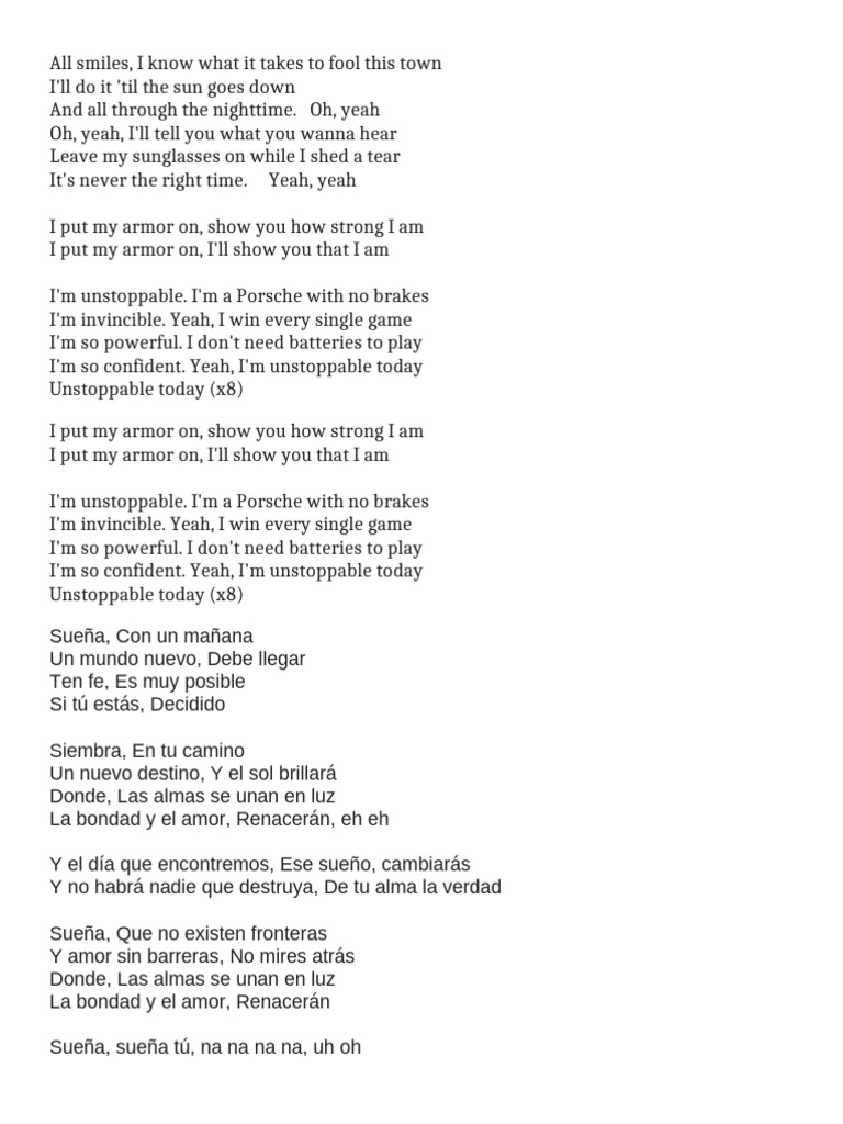 Letra Mix Apertura | PDF