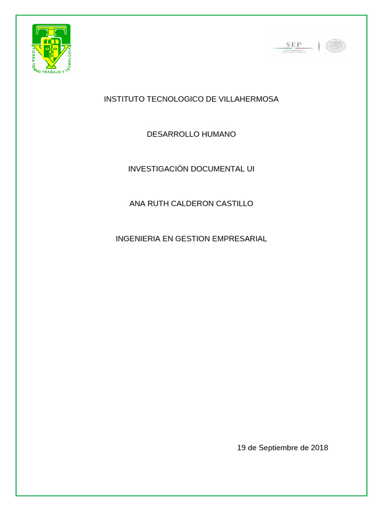 DESARROLLO HUMANO | PDF