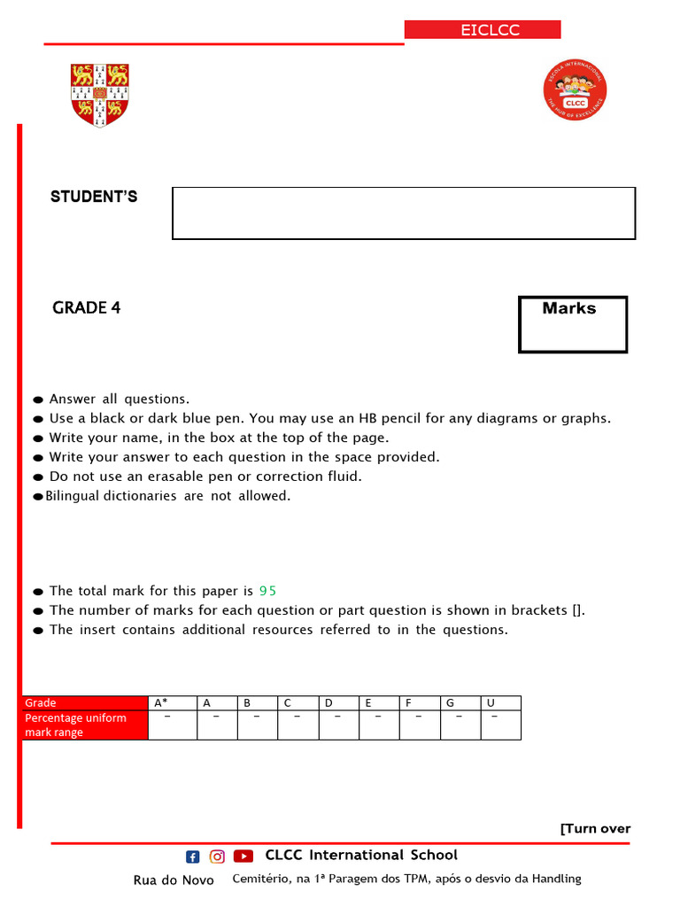 Grade 4 | PDF