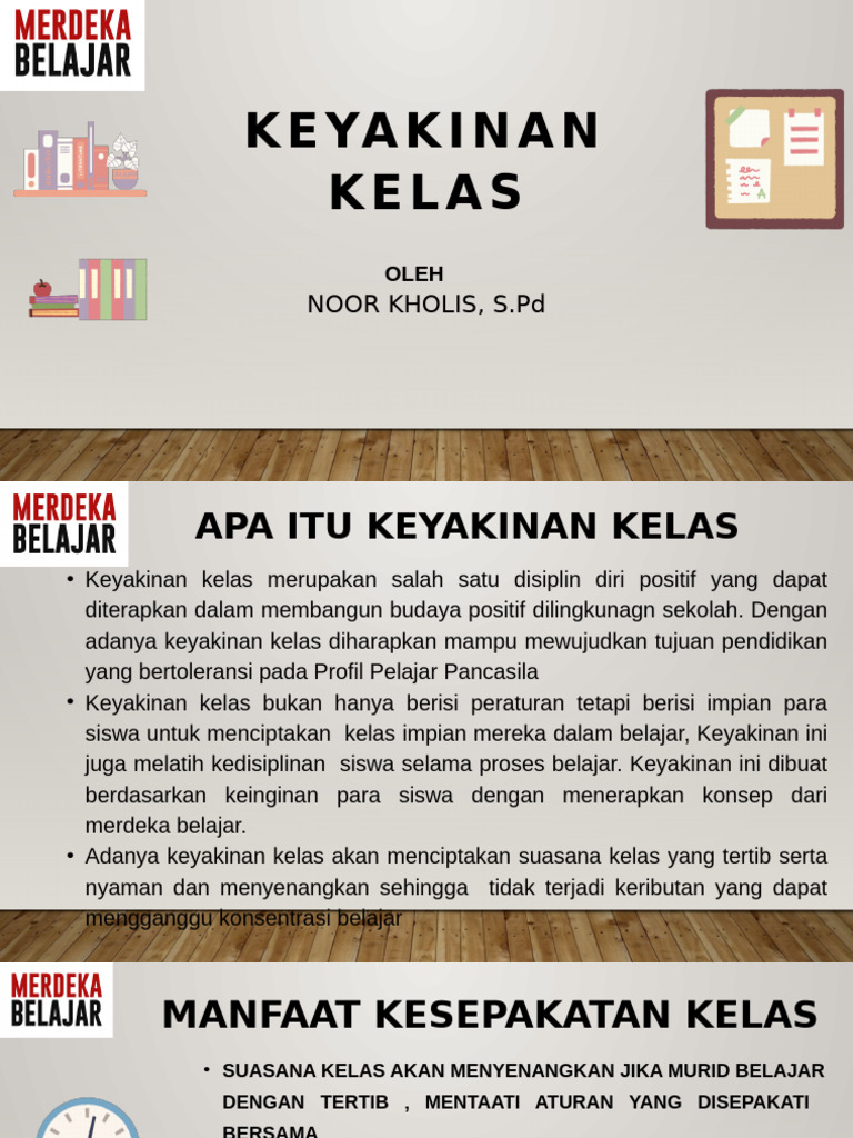 Keyakinan Kelas | PDF