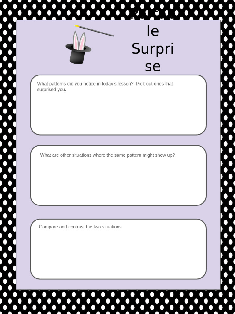 Portable Surprise | PDF