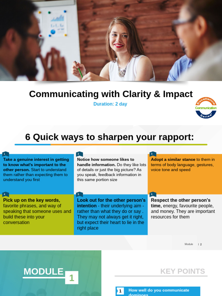 Effective Communication Techniques | PDF | Body Language | Nonverbal ...
