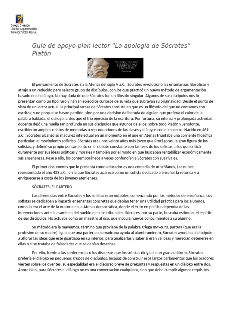 Guía Socrates | PDF