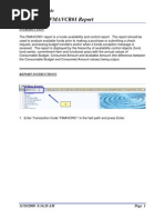 Short Guide Drill Down FM A VCR 01 Report