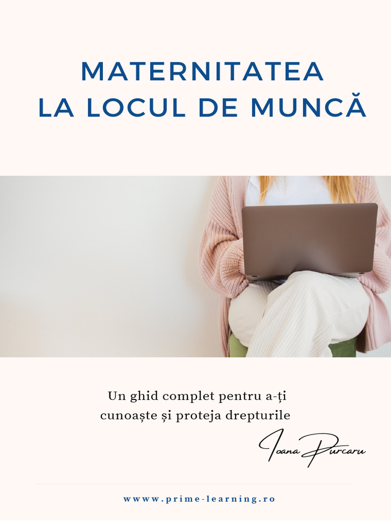 Ghid Maternitatea La Locul de Munca | PDF