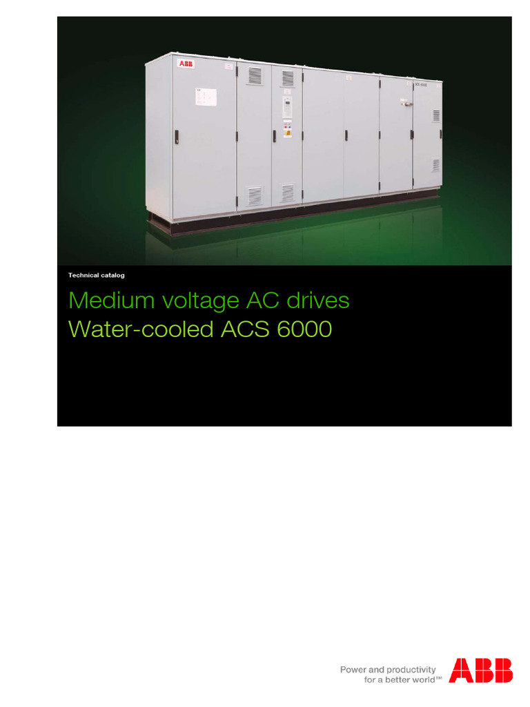 ACS 6000 Medium Voltage Drives Guide | PDF | Power Inverter | Electric ...