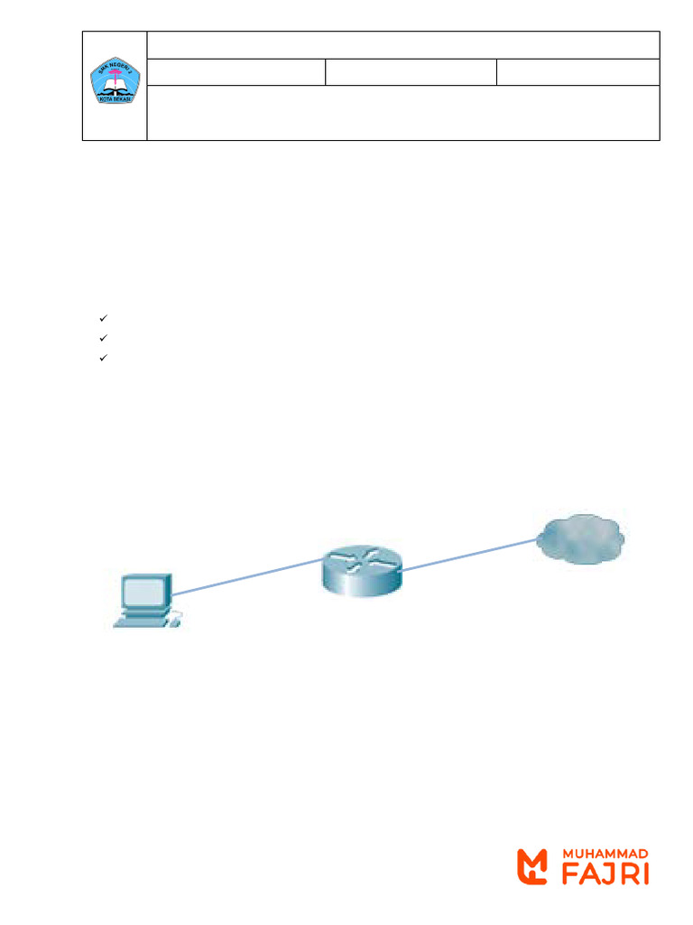3 Praktik Topologi 2b - Instalasi OS Debian Server | PDF