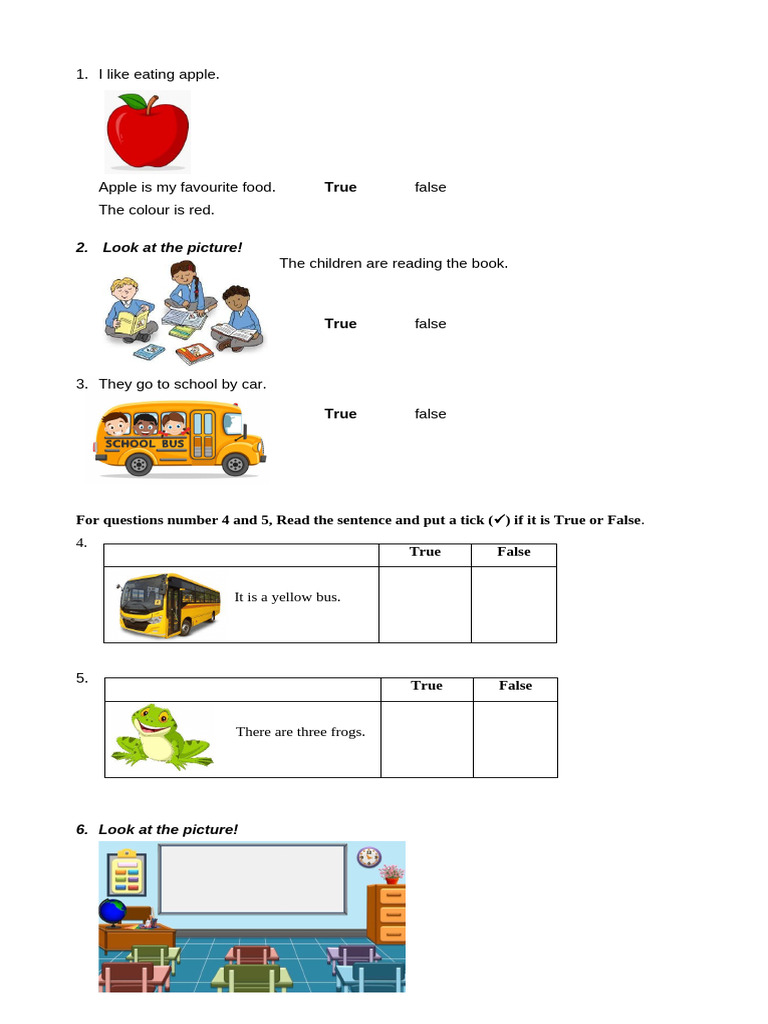 Latihan Soal English First Grader Pdf