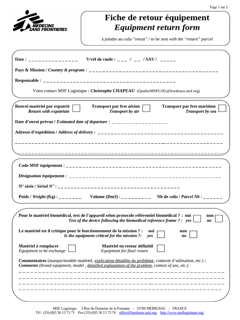 SAV - After Sale Service | PDF