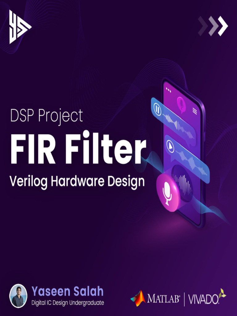 Digital Design of FIR Filter | PDF