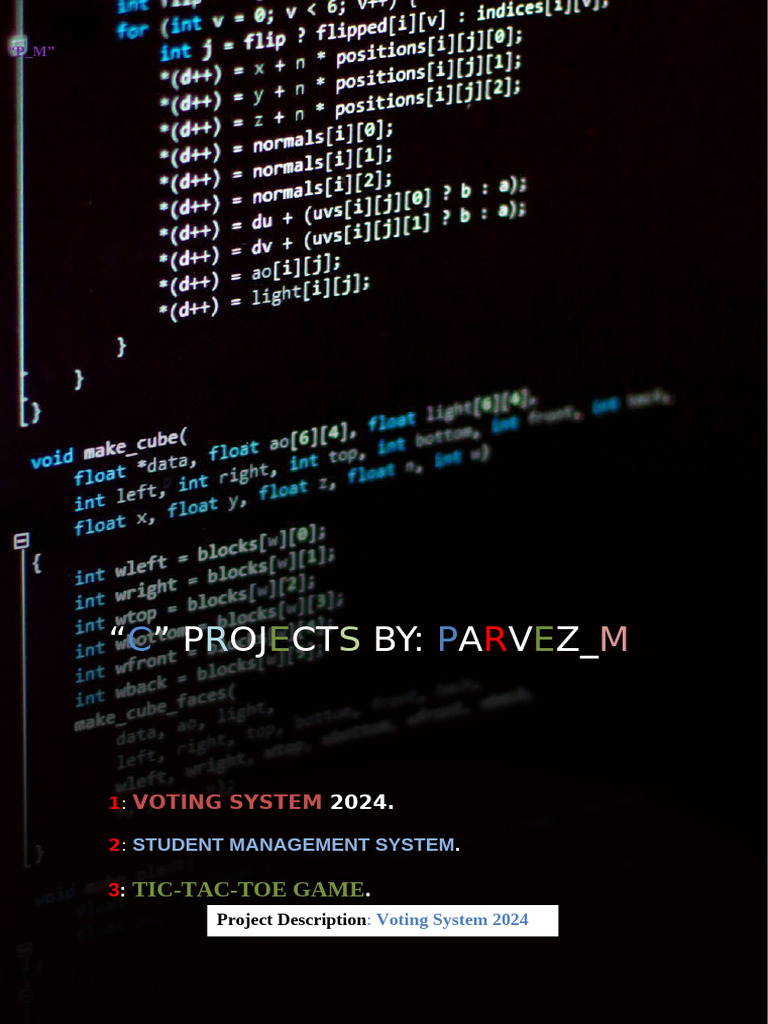 C projects pdf computing computer programming