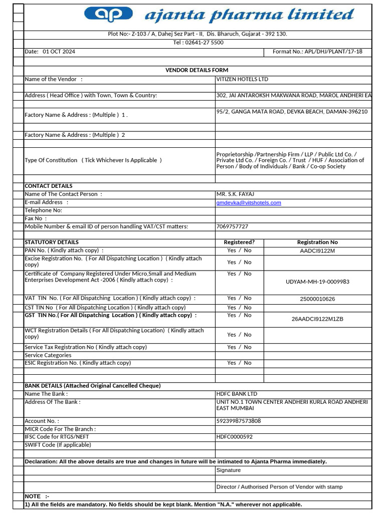 MARICOPA COUNTY VENDOR REGISTRATION visual data 3