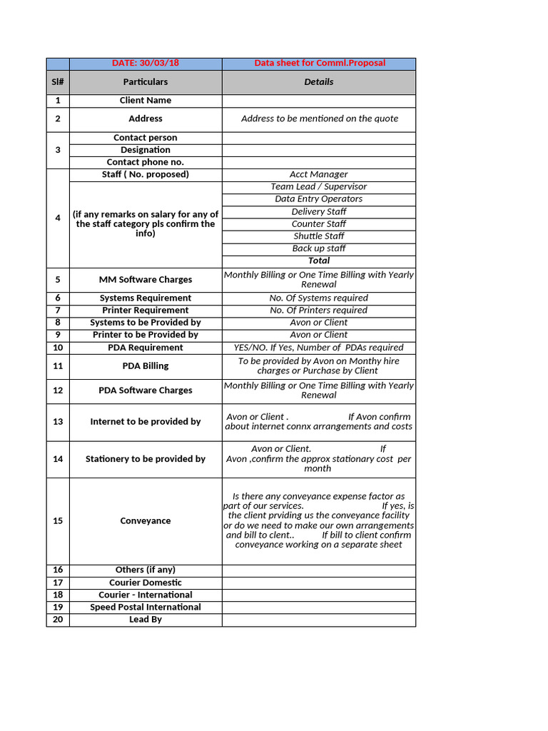 DATASHEET - KeyData | PDF