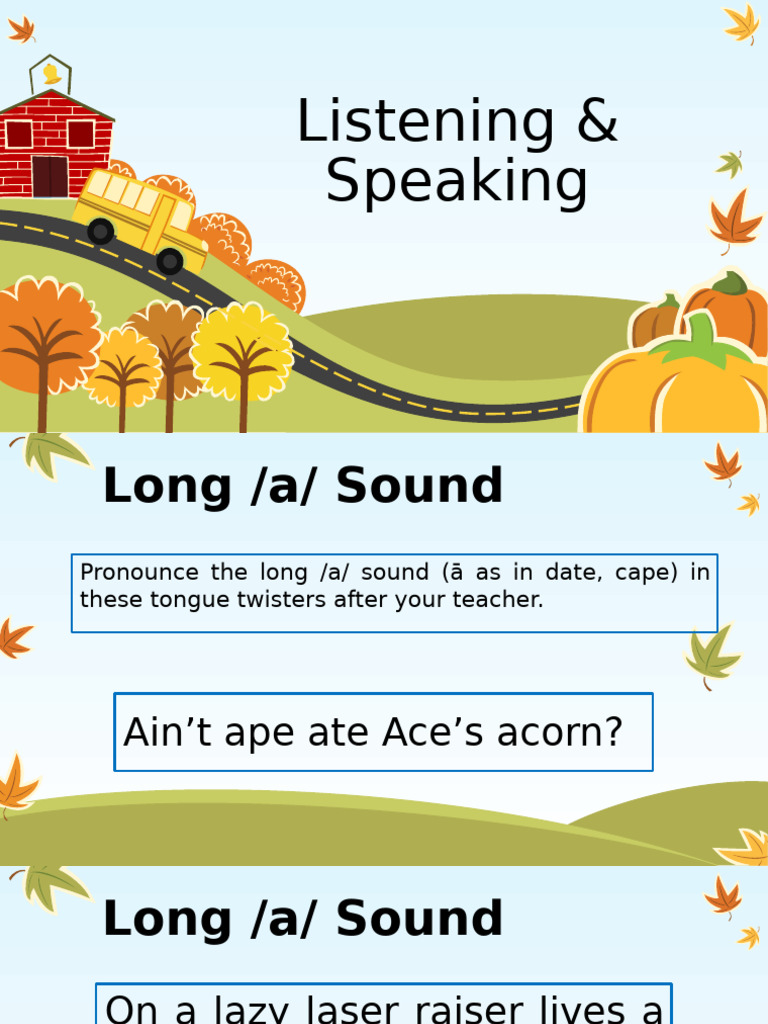 Lesson 1 2 Listening Speaking Pdf