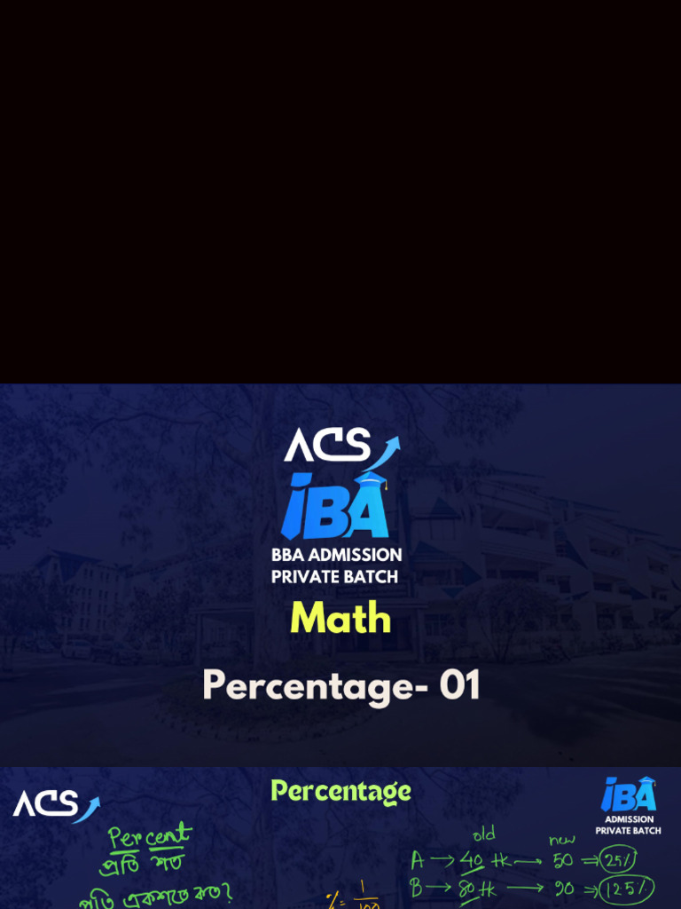 ACS IBA BBA 24 Math 07 | PDF