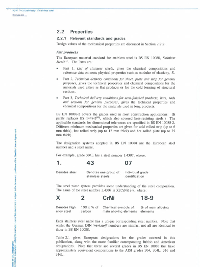 Stainless Steel Design Note | PDF | Stainless Steel | Steel