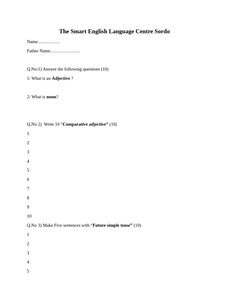 (18 Copies) Class 2 | PDF
