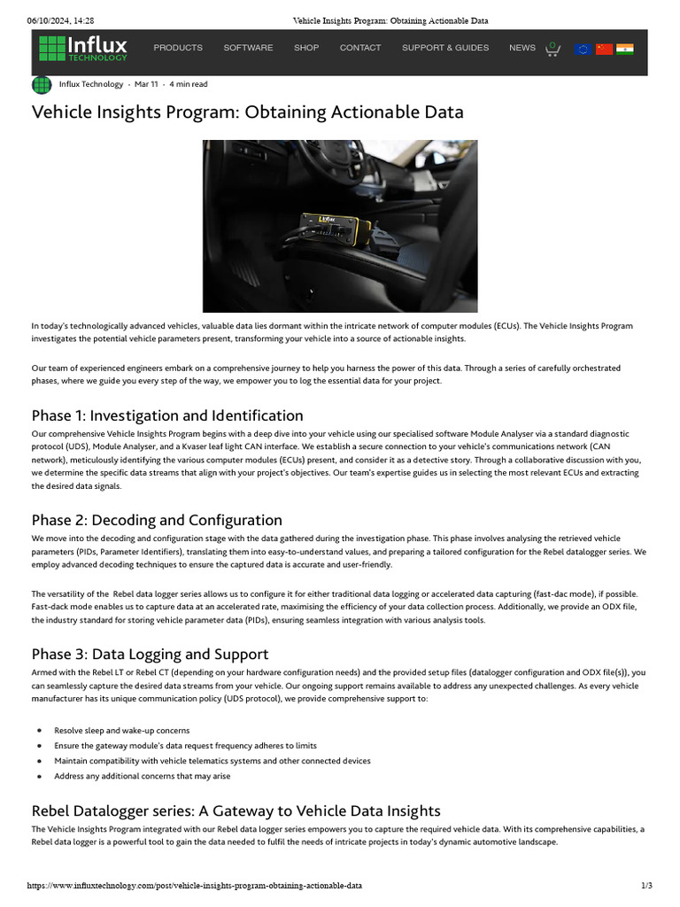 Influx | PDF