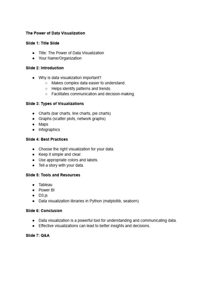 Data Visualization Best Practices Guide | PDF | Career & Growth | Art