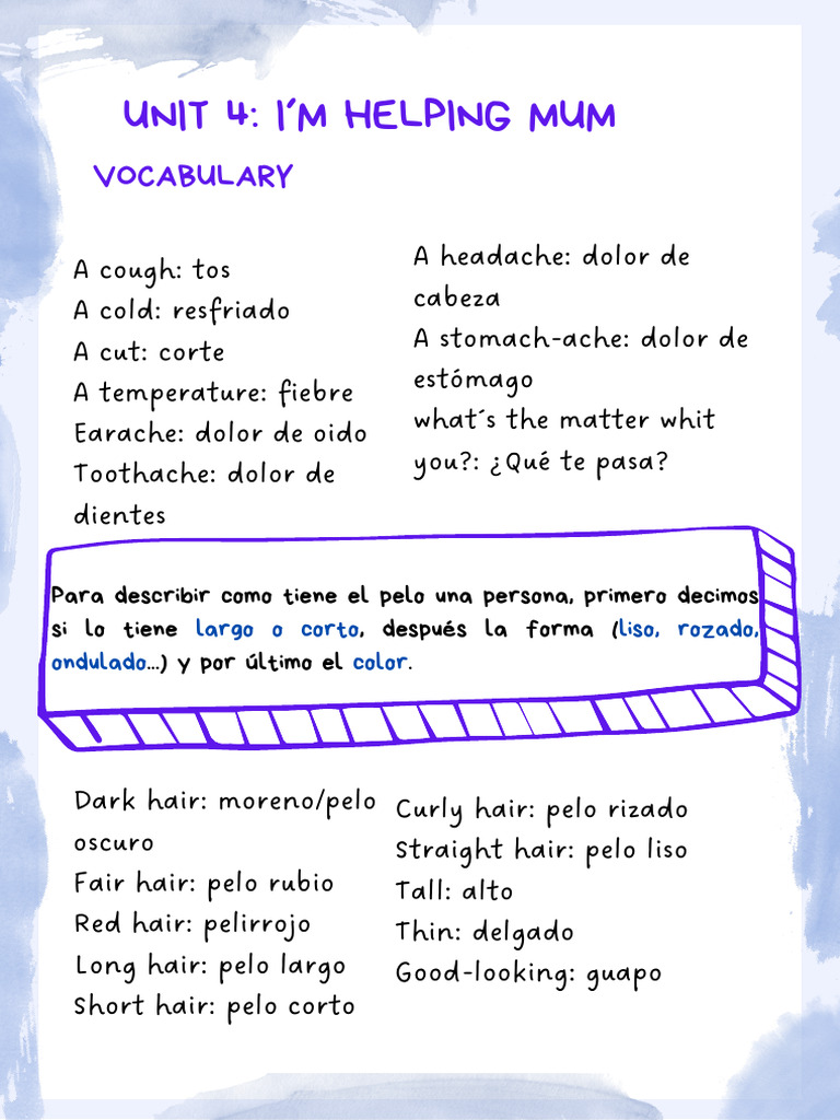 UNIT 1 4º PRIMARIA All About Us | PDF