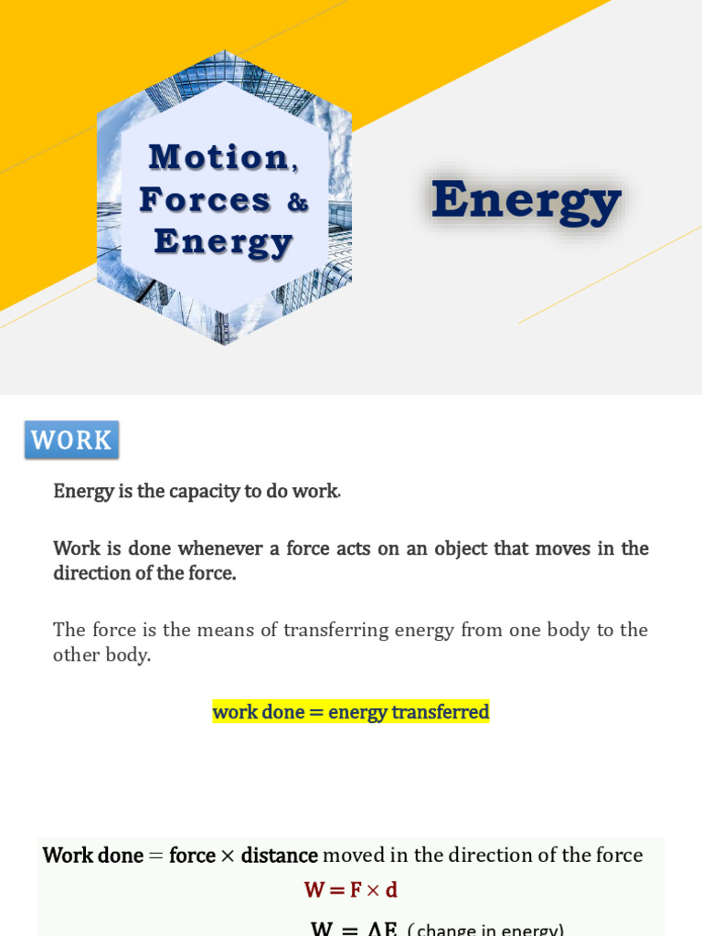 Energy | PDF