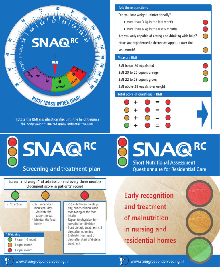 Short Nutritional Assessment Questionnaire (SNAQ) PDF