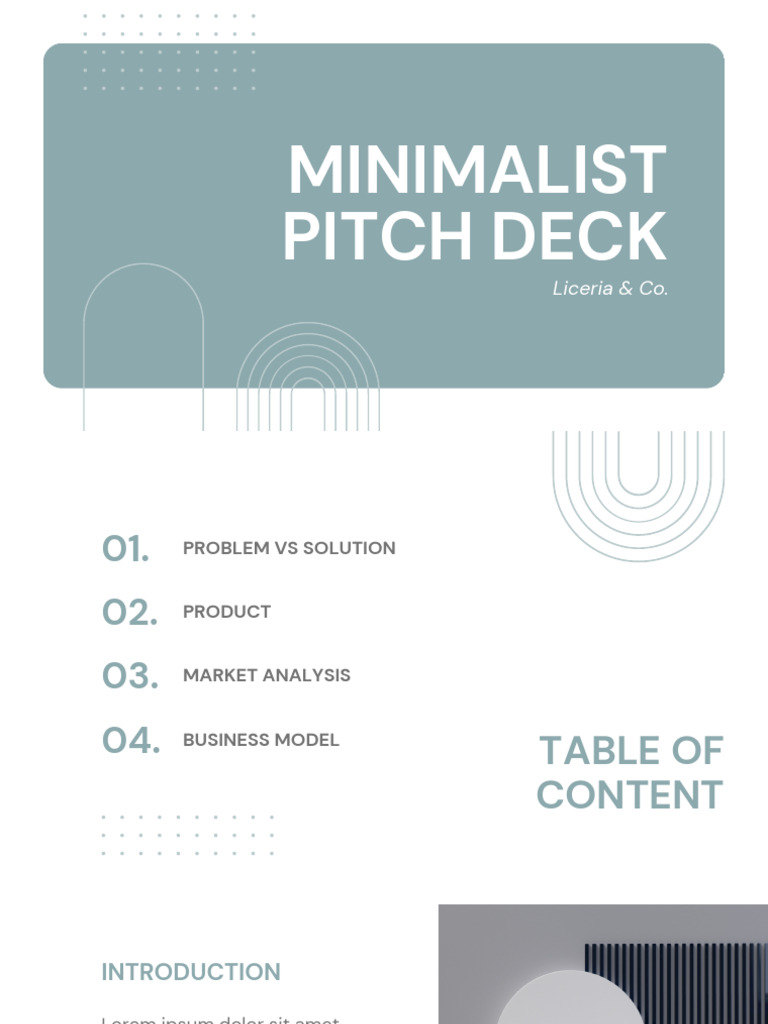 Template Pitch Deck | PDF