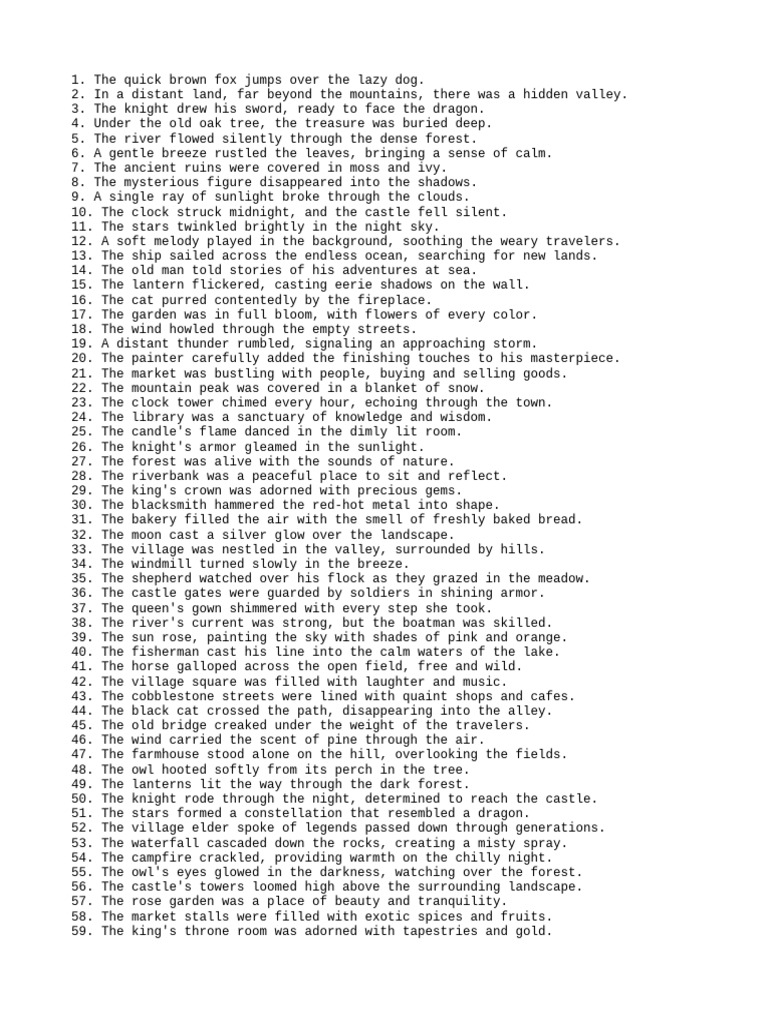 100 Linesss | PDF