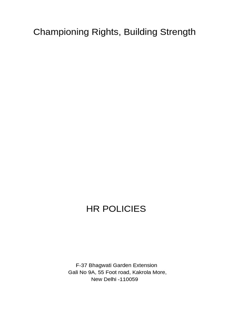 Championing Rights, Building Strength | PDF