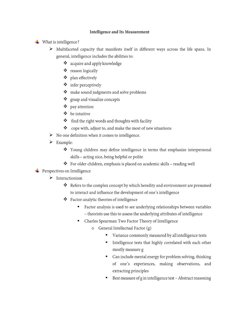 Lesson+7.3+ +intelligence | PDF