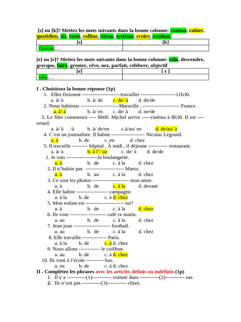 Ôn TP1 | PDF