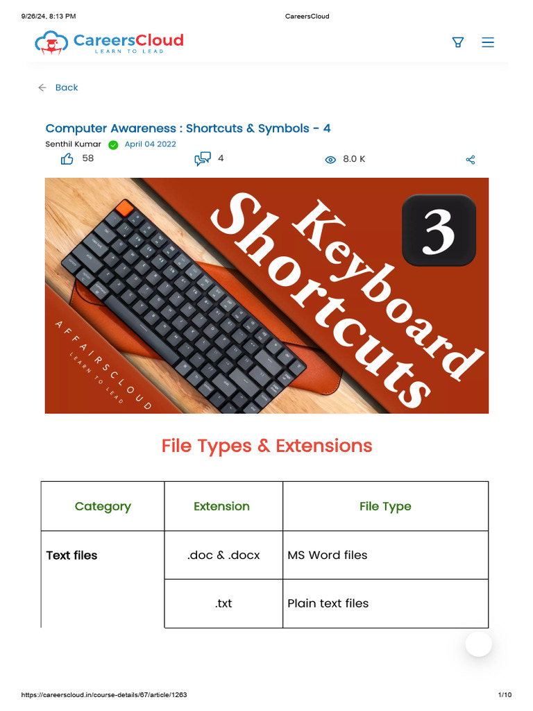 File Extentions | PDF