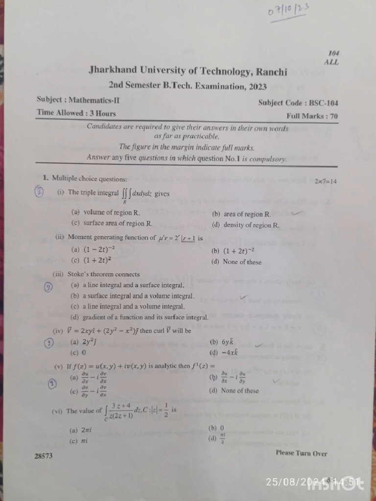SnapSave - Io-Maths - 2 - B.Tech - 2nd Semester - BIT Sindri - JUT ...
