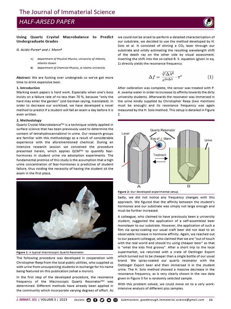 Quartz Crystals 2 | PDF