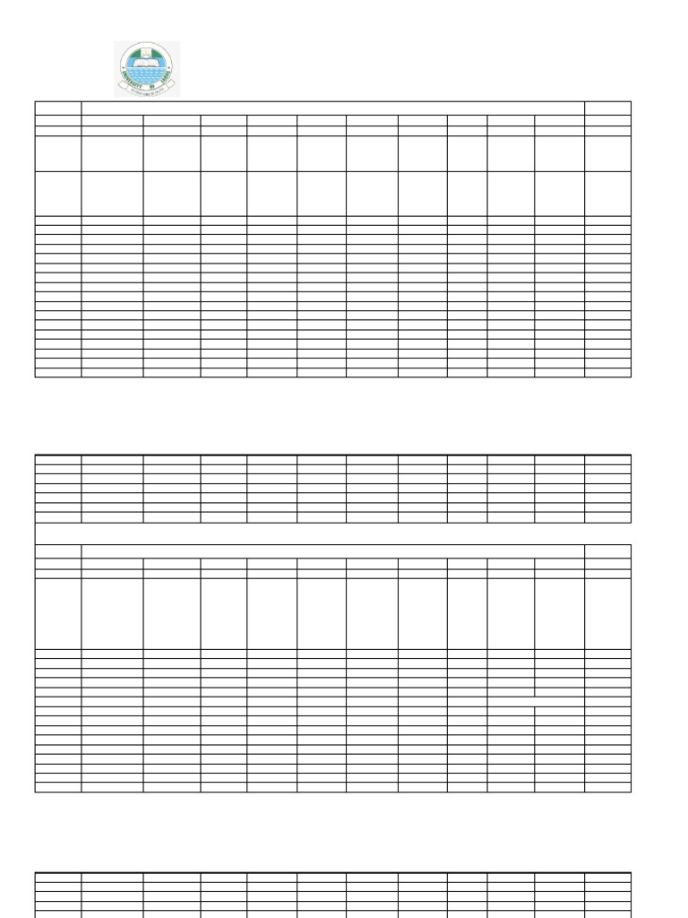 Draft first semester 2024 2025 lecture timetable faculty of