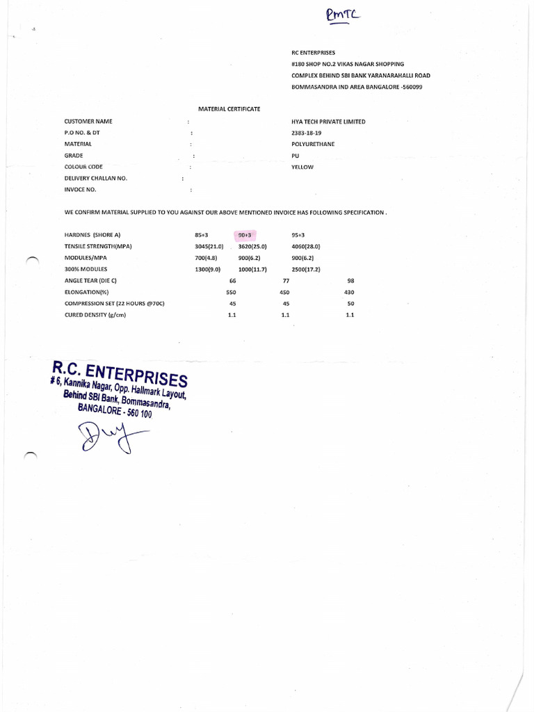 PU Material | PDF