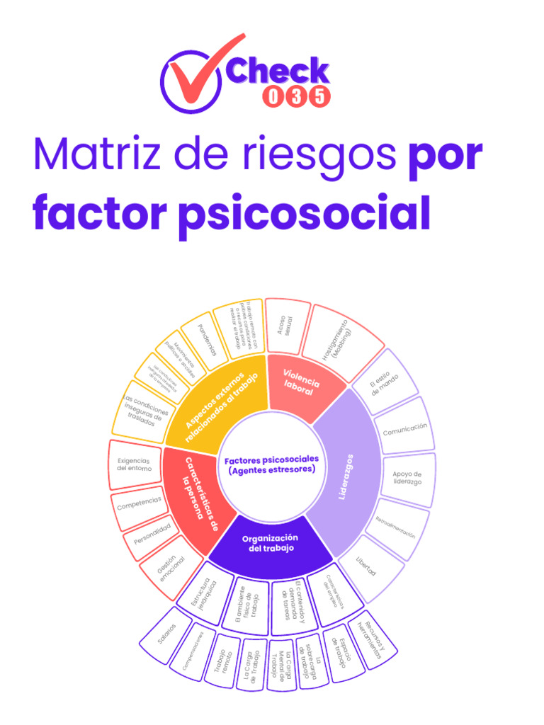 Matriz de riesgos por factor psicosocial | PDF