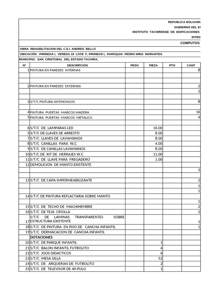 c-e-i-andres-bello-presupuesto-obra-y-a-p-u-modelo-abel-1-3-4-pdf