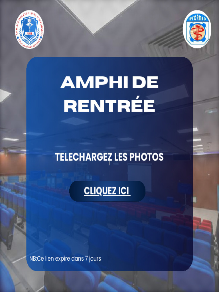 Amphi de Rentrée | PDF