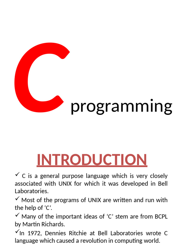C Programming | PDF