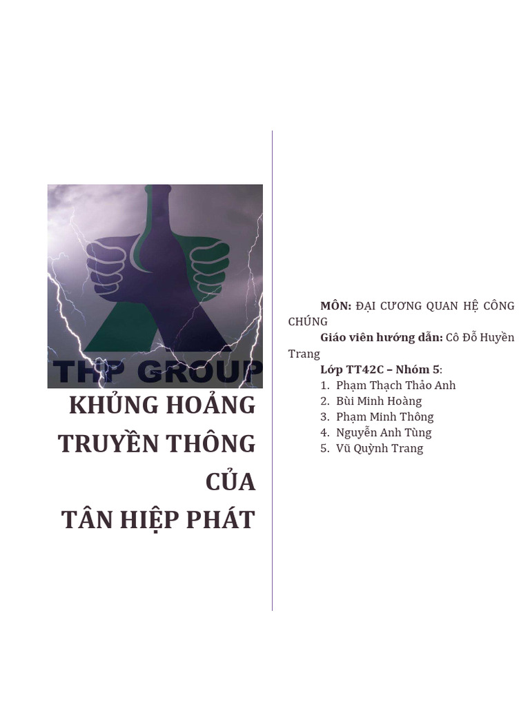 KHNG Hong Truyn Thong Ca Tan Hip PH | PDF