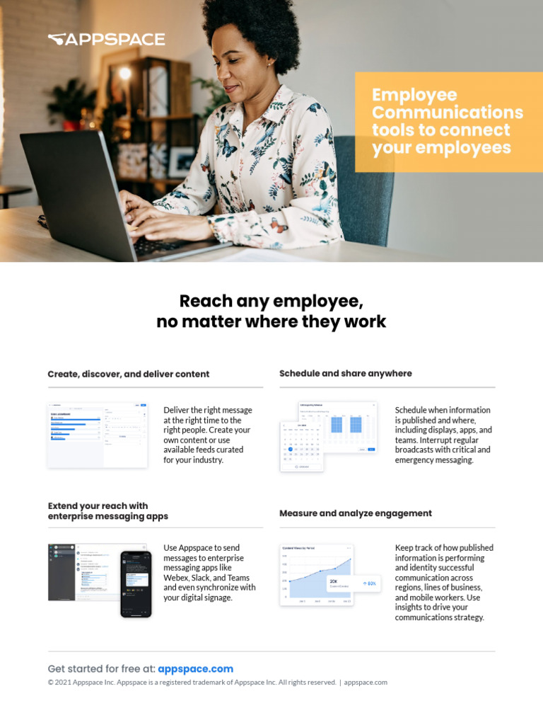 Appspace Employee Communication | PDF