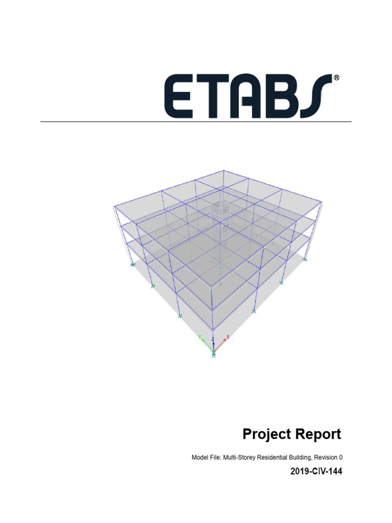 Multistory Building - Analysis Report | PDF