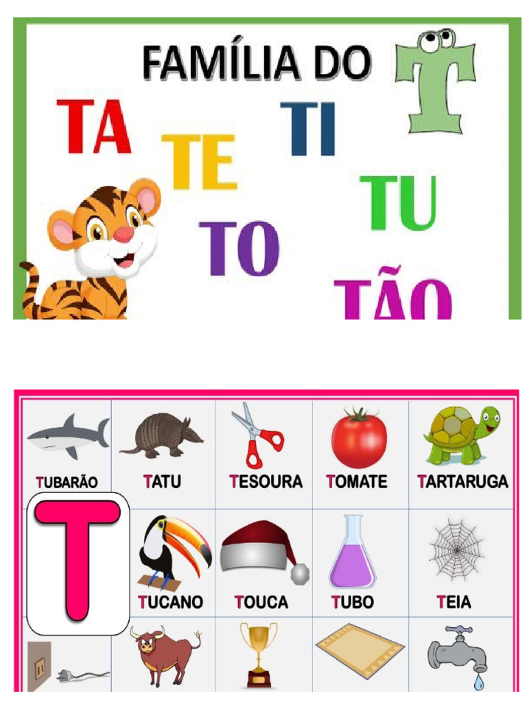Letra T | PDF