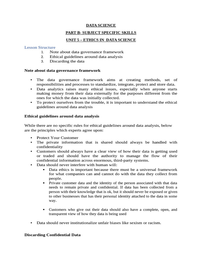 DATA SCIENCE Chapter 5 | PDF