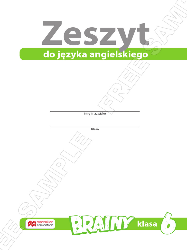 Brainy Klasa 6 Zp Units 12 Pdf