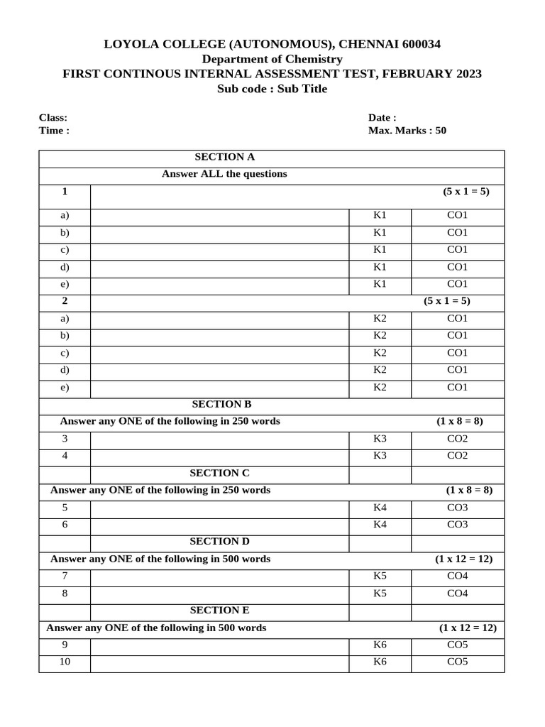 Locf Cia PG Template | PDF