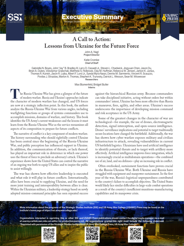 ACallToAction ExecSum | PDF