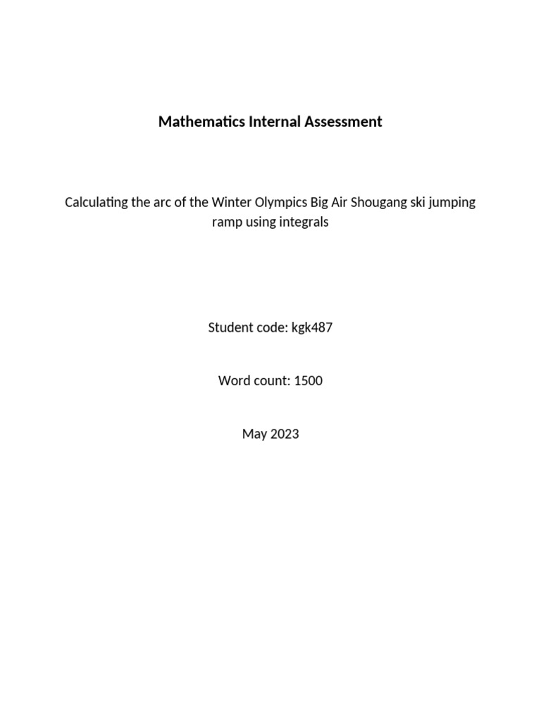 Math ia first draft pdf