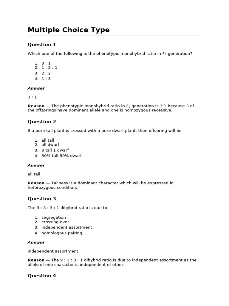 Biology Chapter 3 Notes | PDF